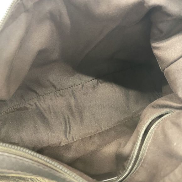 Gucci Shoulder Bag Horsebit 289715 Leather Dark Brown Silver Hardware Women - Picture 4 of 10